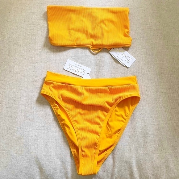 NWT L*SPACE Beach Wave Top & Frenchi Bottom Set - Picture 5 of 6